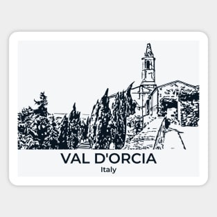 Val d'Orcia - Italy Magnet